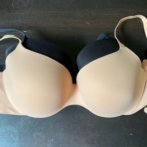 2 Lined Demi Bras